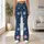 Dusty Coral And Blue Celestial Stars For Yoga, Pilates And Everyday Wear Leggings - 12