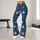 Dusty Coral And Blue Celestial Stars For Yoga, Pilates And Everyday Wear Leggings - 11