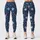 Dusty Coral And Blue Celestial Stars For Yoga, Pilates And Everyday Wear Leggings - 3