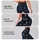 Golden Stars on Midnight Navy for Yoga, Pilates, and Everyday Active Lifestyle Leggings - 2