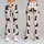 Dachshund Paw Hearts for Yoga, Pilates, and Everyday Dog Lover Style Leggings - 9