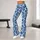 Blue Leopard Spots for Yoga, Pilates, and Everyday Activewear for Women on the Go Leggings - 10