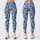 Blue Leopard Spots for Yoga, Pilates, and Everyday Activewear for Women on the Go Leggings - 1