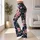 Pink Rose Blossoms for Yoga, Gym Training, and Everyday Activewear Lifestyle for Women Leggings - 12
