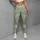 Seafoam Wildflower Blooms for Spring Wellness and Everyday Active Style Leggings - 5