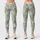 Seafoam Wildflower Blooms for Spring Wellness and Everyday Active Style Leggings - 3