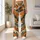 Orange Olive Camo for Yoga, Pilates, and Everyday Active Style Leggings - 11