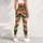 Orange Olive Camo for Yoga, Pilates, and Everyday Active Style Leggings - 6