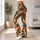 Orange Olive Camo for Yoga, Pilates, and Everyday Active Style Leggings - 12