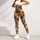 Orange Olive Camo for Yoga, Pilates, and Everyday Active Style Leggings - 5