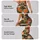 Orange Olive Camo for Yoga, Pilates, and Everyday Active Style Leggings - 2