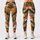 Orange Olive Camo for Yoga, Pilates, and Everyday Active Style Leggings - 1