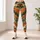 Orange Olive Camo for Yoga, Pilates, and Everyday Active Style Leggings - 6