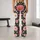 Pink And White Daisies for Yoga, Pilates, and Everyday Outings Leggings - 10