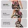Pink And White Daisies for Yoga, Pilates, and Everyday Outings Leggings - 2