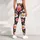 Pink And White Daisies for Yoga, Pilates, and Everyday Outings Leggings - 6