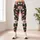Pink And White Daisies for Yoga, Pilates, and Everyday Outings Leggings - 4