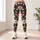 Pink And White Daisies for Yoga, Pilates, and Everyday Outings Leggings - 6
