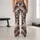 Earthy Woodland Camo For Yoga Pilates And Everyday Outdoor Style Leggings - 10