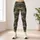 Olive Woodland Camo for Yoga, Pilates, Commuting, and Everyday Outdoor Style Leggings - 4