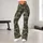 Olive Woodland Camo for Yoga, Pilates, Commuting, and Everyday Outdoor Style Leggings - 10