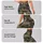 Olive Woodland Camo for Yoga, Pilates, Commuting, and Everyday Outdoor Style Leggings - 2