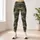 Olive Woodland Camo for Yoga, Pilates, Commuting, and Everyday Outdoor Style Leggings - 6