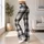 Black Ivory Tartan Checks for Yoga Pilates and Everyday City Style Leggings - 11