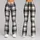 Black Ivory Tartan Checks for Yoga Pilates and Everyday City Style Leggings - 9