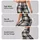 Black Ivory Tartan Checks for Yoga Pilates and Everyday City Style Leggings - 2
