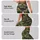 Olive Woodland Camo Style for Yoga, Pilates, and Everyday Activewear Leggings - 2