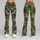 Olive Woodland Camo Style for Yoga, Pilates, and Everyday Activewear Leggings - 9