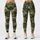Olive Woodland Camo Style for Yoga, Pilates, and Everyday Activewear Leggings - 1