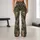 Olive Woodland Camo for Yoga, Pilates, Gym Training and Everyday Errands Leggings - 10
