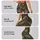 Olive Woodland Camo for Yoga, Pilates, Gym Training and Everyday Errands Leggings - 8