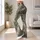 Muted Sage Olive Camo for Yoga, Pilates and Everyday Outdoor Adventures for Active Women Leggings - 12