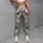 Ivory Charcoal Camouflage for Yoga Pilates and Everyday Casual Style Leggings - 6