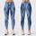 Flowing Blue Organic Textures for Yoga Pilates and Everyday Movement Leggings - 1