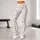 Tiny Cocoa Hearts And Ivory Diamonds For Romantic Studio To Street Style Leggings - 11