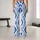 Indigo Ikat Motifs For Calm Studio Yoga, Weekend Movement And Relaxed Everyday Travel Leggings - 10