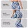 Indigo Ikat Motifs For Calm Studio Yoga, Weekend Movement And Relaxed Everyday Travel Leggings - 2