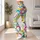 Colorful Abstract Rings for Yoga Pilates and Everyday Active Living Leggings - 12