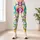 Colorful Abstract Rings for Yoga Pilates and Everyday Active Living Leggings - 4