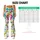 Colorful Abstract Rings for Yoga Pilates and Everyday Active Living Leggings - 7
