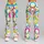 Colorful Abstract Rings for Yoga Pilates and Everyday Active Living Leggings - 9