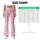 Pink Gingham Hearts for Yoga, Pilates, and Everyday Errands for Women Leggings - 7