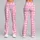 Pink Gingham Hearts for Yoga, Pilates, and Everyday Errands for Women Leggings - 9