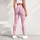 Pink Gingham Hearts for Yoga, Pilates, and Everyday Errands for Women Leggings - 5