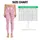 Pink Gingham Hearts for Yoga, Pilates, and Everyday Errands for Women Leggings - 3