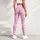 Pink Gingham Hearts for Yoga, Pilates, and Everyday Errands for Women Leggings - 5